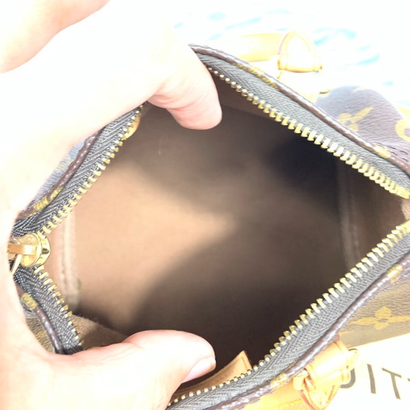 Authentic Louis Vuitton Nano Speedy Bandouliere - Picture 5 of 8